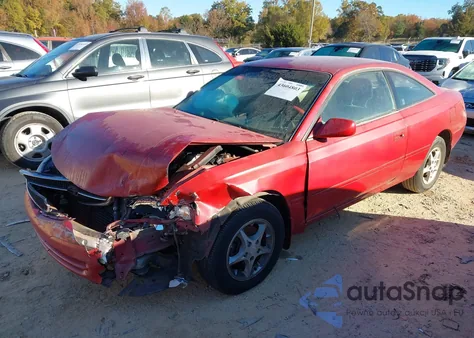 2000 Toyota Camry Solara Se из США, поврежденный, VIN 2T1CG22P4YC327761